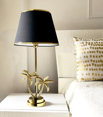 Twin Palm Table Lamp Small Size