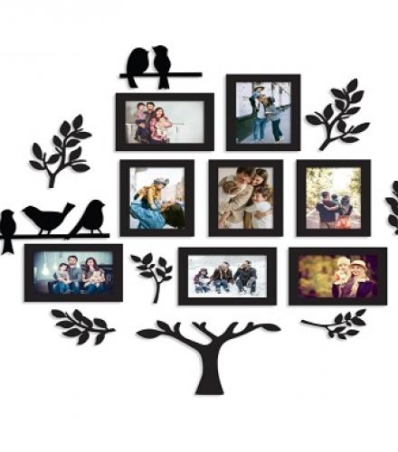 Family Tree Photo Frame Set For Wall Art - 1 Set - Price In USD
