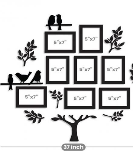 Family Tree Photo Frame Set For Wall Art - 1 Set - Price In USD