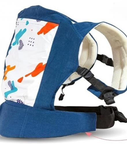 Adore Baby Carrier With 2 Carry Positions(Blue) 