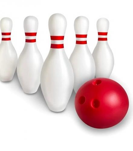 Bowled Over Bowling Game Set - 1 Set - price In USD
