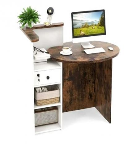 Engineered Wood Computer Desk For Office - 1 Pc - Price In USD