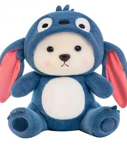 Blue Lovable Soft Teddy Bear Of 50 Cm For Girls - 1 Pc - Price In USD