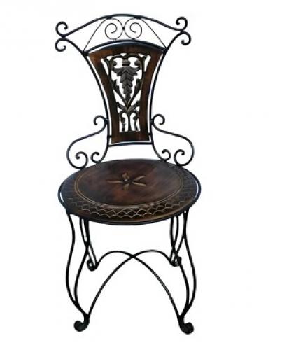 Metal Wooden Chair For Kids Room 