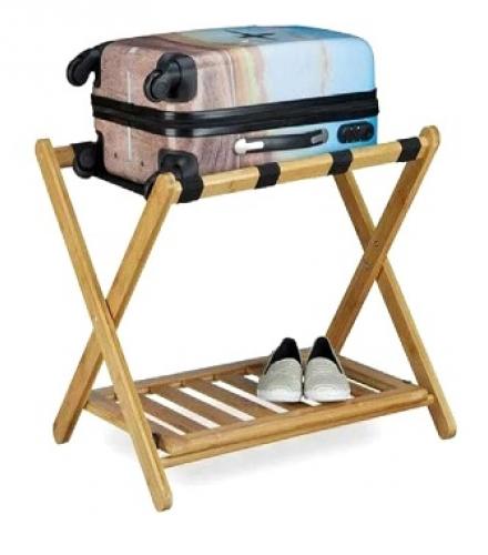 Foldable Wooden Storage Rack For Home - 1 Pc - Price In USD