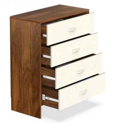 Wooden Drawer Storage Cabinet For Bedroom - 1 Pc - Price In USD