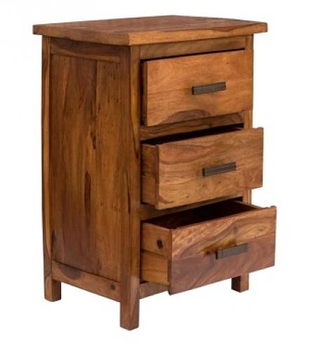Wooden Bedside Table For Bedroom Use - 1 Pc - Price In USD