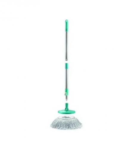 Prestige Magic Mop With Mop Heads And Buckets Blue Colour - 1 Pc