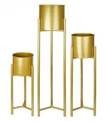 Beautiful Display Plant Pot Stand Without Plant - 1 Set - Price In USD