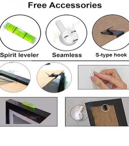 Photo Frame Set of 16 Frames For Wall Art - 1 Set - Price In USD