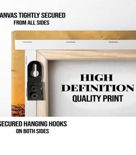 Beautiful Botanical Canvas Painting For Wall Decoration - 1 Pc - Price In USD