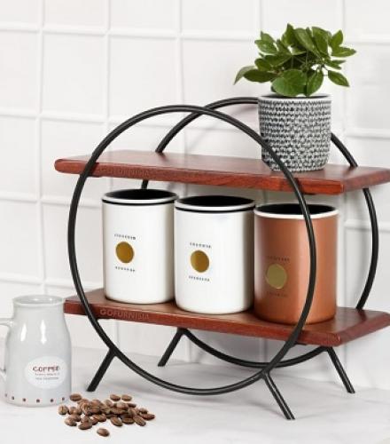 Organizer Wooden Rack For Home And Office Use - 1 Pc - Price In USD