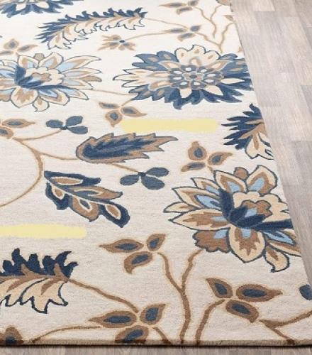 Handwoven Tufted Soft Blended Woolen Carpet - 1 Pc - Price In USD