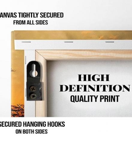 Large Canvas Painting For Wall - 1 Pc - Price In USD