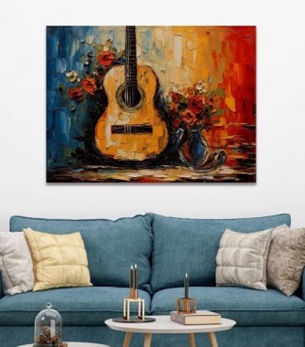 Large Canvas Painting For Wall - 1 Pc - Price In USD