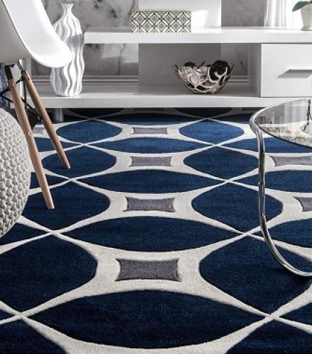 Handwoven Tufted Soft Blended Woolen Carpet - 1 Pc - Price In USD