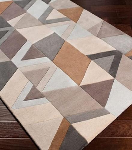 Handwoven Tufted Soft Blended Woolen Carpet - 1 Pc - Price In USD