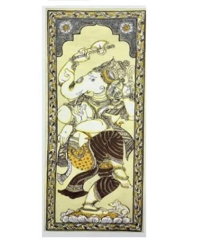 PattachitraOD 11 Natural Colors 20 inch x 10 inch Painting (Without Frame)