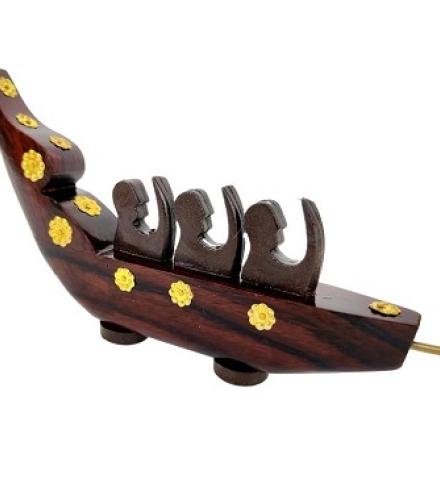 Devaa Chundan Vallam Miniature for Home Decor with Three rovers Decorative Showpiece