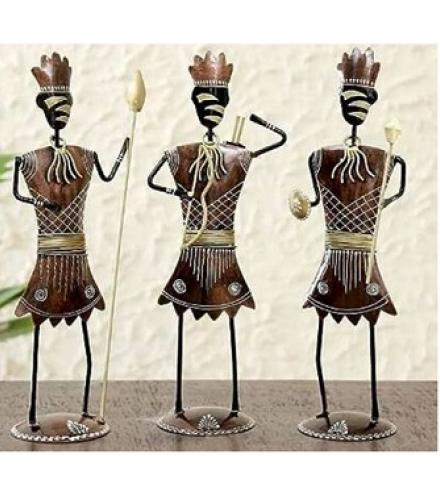 SHAMID adivasi worker Home  Decorative Showpiece 