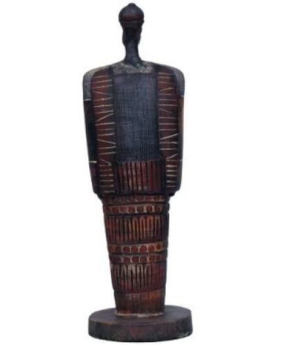 Home Decor Statue Handcrafted Traditional Tribal man Home Decorative Showpiece  -  50 cm