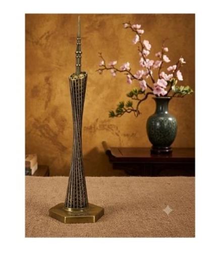 Antique bronze tower statue Home Decorative Showpiece