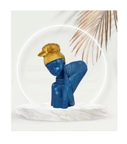NEFA DECOR Girl Storage Holder Showpiece for Home Decorative Showpiece 