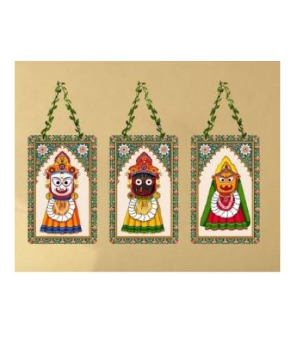 Wall Hanging Decorative Pattachitra Art Panels for Home Decor 