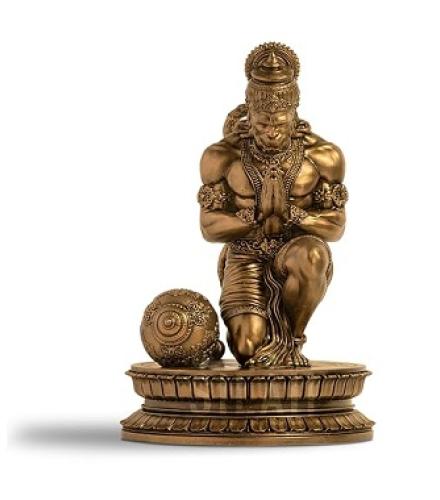 Lord Hanuman Blessed Sculpture Hanuman Murti 6 Inch Hanuman Idol for Home Decore