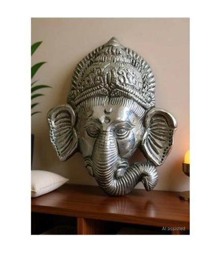Silver Home Decor Ganesh 