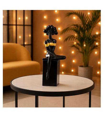 Xtore Modern Abstract Woman Figurine Resin Home Decor