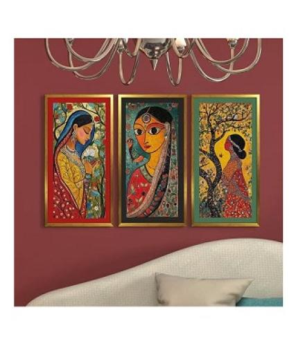 PAPER PLANE DESIGN Madhubani paintings for Home Decore
